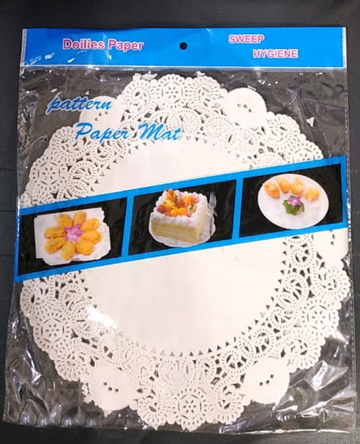 Doilies Baking Paper Mats 8 - inch Pack of 50 Pieces