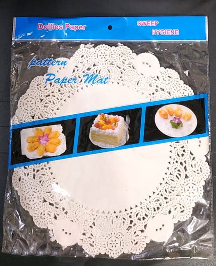 Doilies Baking Paper Mats 12 - Inch Pack Of 50 Pieces