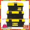 Bosi Bs-21016 Plastic Tool Box 16''-Yellow & Black