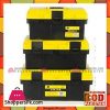 Bosi Bs-21019 Plastic Tool Box 19''-Yellow & Black