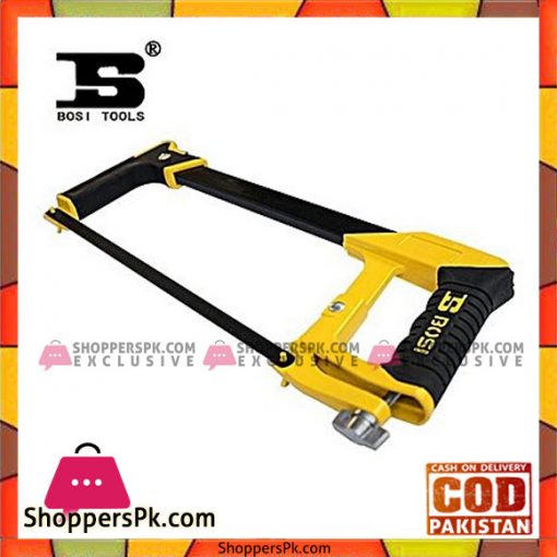 Bosi Bs-E301B Hacksaw Frame Heavy-Yellow & Black