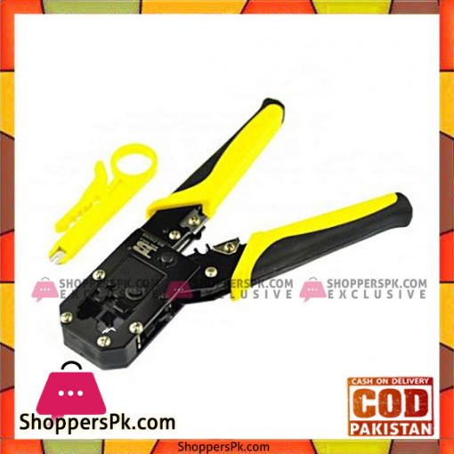 Bosi Modular Plug Crimping Tool Kit - Black & Yellow