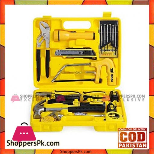 Bosi Tool Kit - 21 Pcs - Yellow