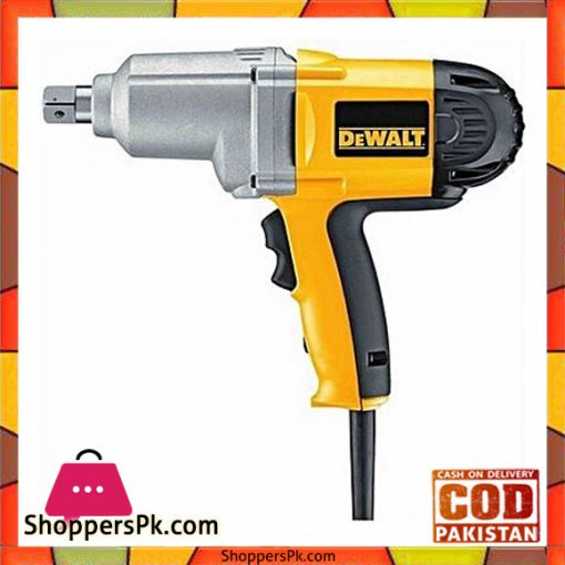 Dewalt Dw292 Gb/Lx 1/2" 13Mm Impact Wrench With Detent Pin Anvil-Yellow & Black