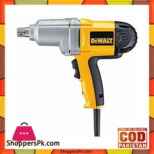 Dewalt Dw294 Gb 3/4" 19Mm Impact Wrench With Detent Pin Anvil-Yellow & Black