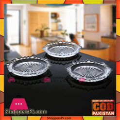 Diamond Cut Coaster Set 6 Piece