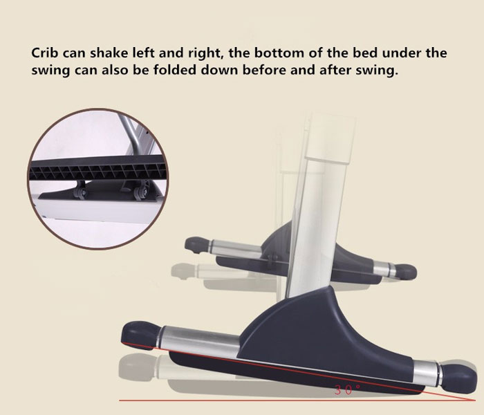 European Quality Portable Bedside Baby Crib Baby Bed