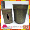 Fancy Wooden Dustbin And Tissue Box Set Fwd3