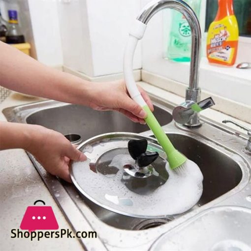 Flexible Kitchen Sink Sprayer Faucet Brush