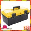 Heavy Duty Plastic Tool Box 17 Inch- Yellow