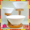 Imperial Salad Bowl with Wooden Stand