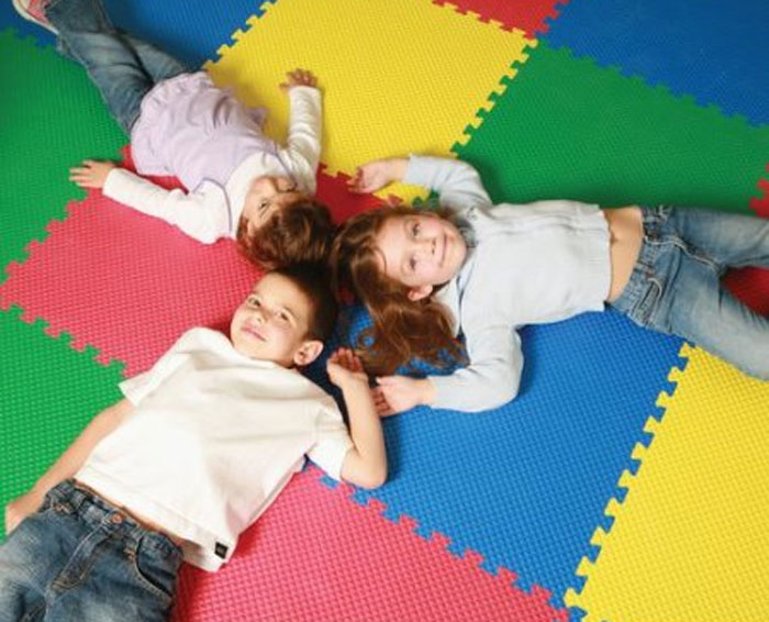 Interlocking Eva Mat Multi-Purpose Foam Floor Mats 2 X 2 Feet Pack Of 4 Sheet