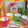 Jelly Bowls With Spoon 4 Pcs Multicolor