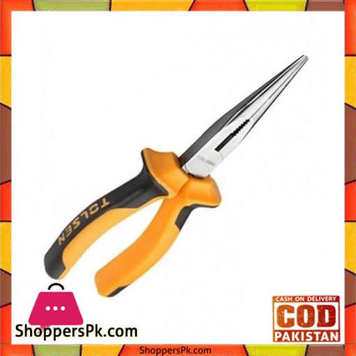Long Nose Pliers 6 Inch - Black And Yellow