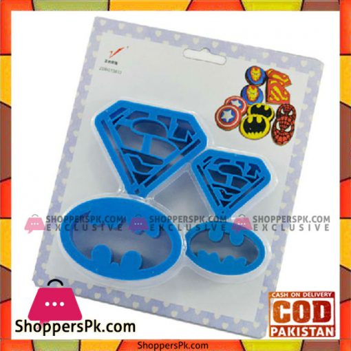 Marvel The Avengers Superman Batman Plastic Cookie Cutter
