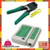 Network Cable Tester And Network Cable Crimp RJ45 - Green