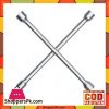 Nut Busters 4 Way Lug Wrench 14 Inch - Silver