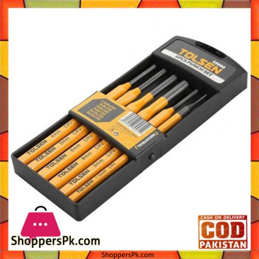 Pack Of 6 Punch Set - Black And Yellow