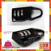 Pack of 3 Three Digit Combination Luggage Padlock WH-0022
