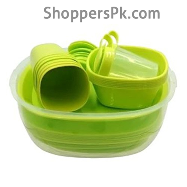 Picnic Package Set Green 36 Pieces