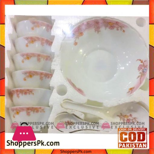 Porcelain Soup Set 14 Pieces BN2