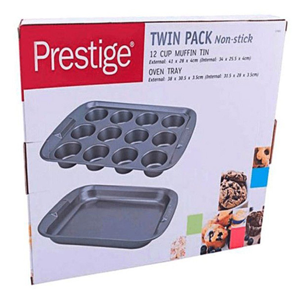 Prestige 21 Cup Muffin & Oven Tray - 57995