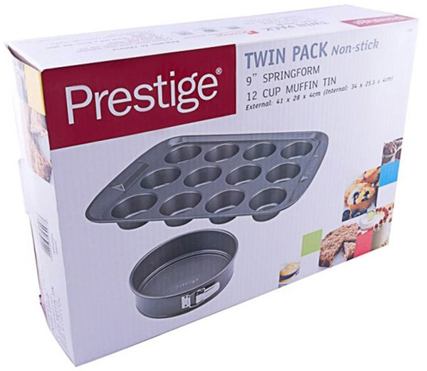 Prestige Spring Form 9 Inch And 12 Cup Muffin Pan - 57997
