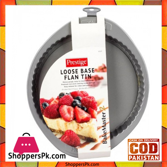 Prestige Loose Base Flan Tin - 57137(53950) 3 Prestige Loose Base Flan Tin - 57137(53950)