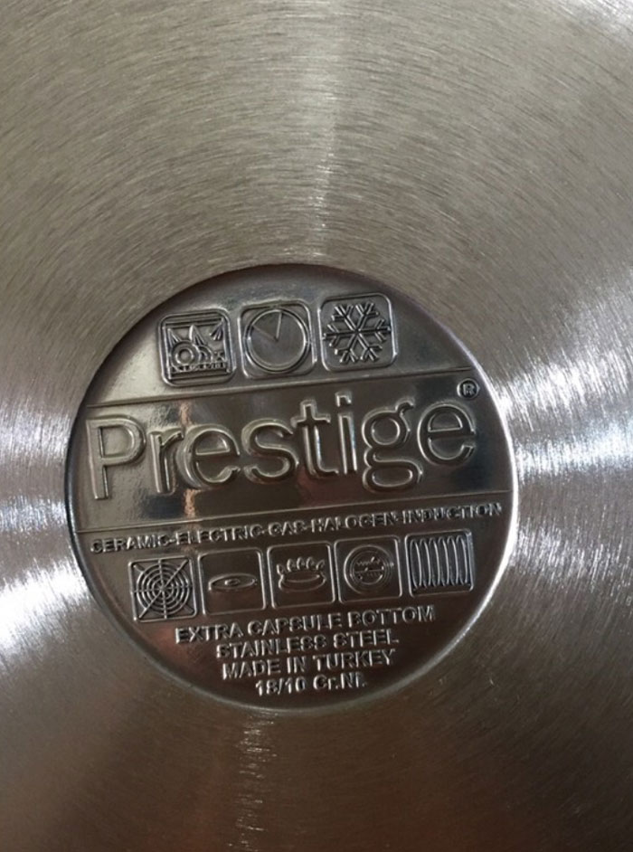 Prestige Stainless Steel Cookware 9Pcs Set - 7001