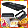 Rectangle Fluted Pie Tart Pan Mold Baking Removable Bottom Nonstick
