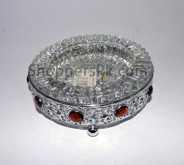 Fancy Silver Ashtray