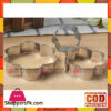 Stainless Steel Biscuit Cutter 3 Pcs - Flower Shape