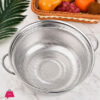 Stainless Steel Colander - Strainer 30 Cm 2 Stainless Steel Colander - Strainer 30 Cm