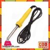 Stainless Steel Electrical Soldering Iron 40W - Yellow And Black