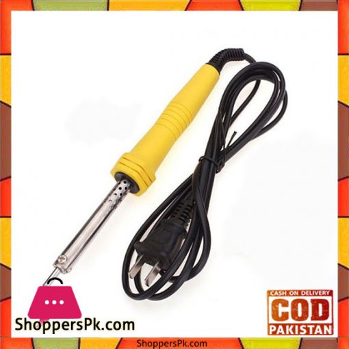 Stainless Steel Electrical Soldering Iron 30W - Yellow And Black