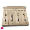 Stylish Wooden Cutlury box
