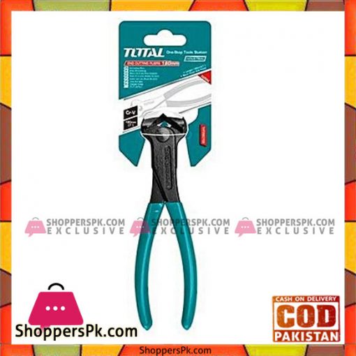 Total Tht260702 End Cutting Plier 7''-Green