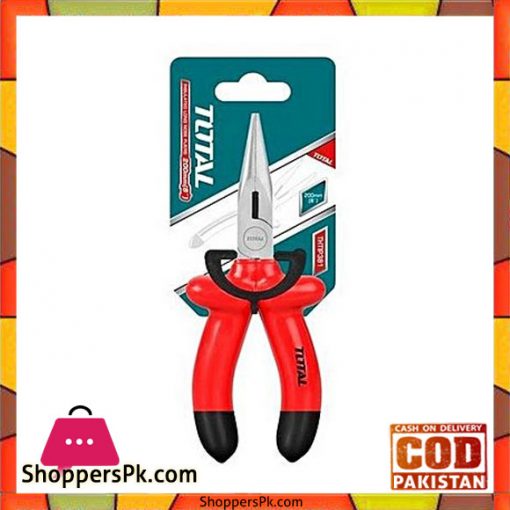 Total Thtip381 Insulated Long Nose Plier 8''-Red