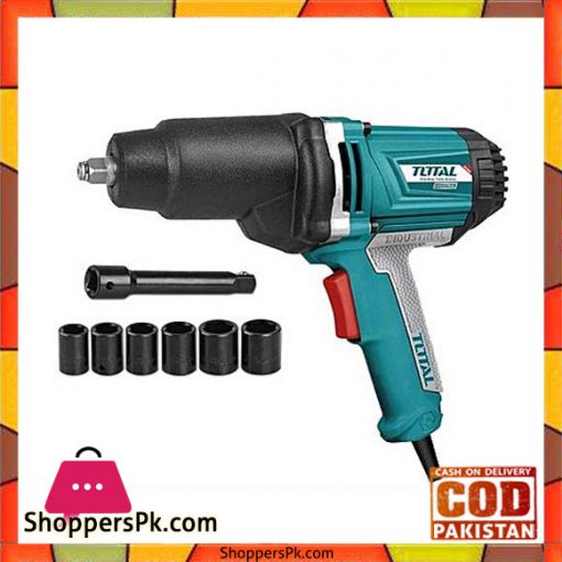 Total Tiw10101 Impact Wrench 550Nm-Green & Black