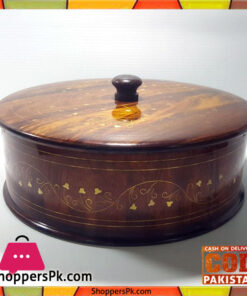 Wooden-Brass-Work-Roti-Box-14-Inch-Price-in-Pakistan
