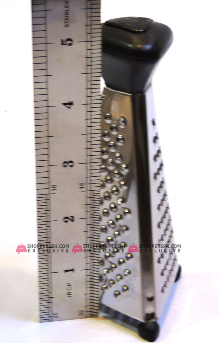 3 Way Mini Cheese Grater Stainless Steel - 5 Inch