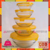 5 Pcs Bowl Set Yellow 2 5 Pcs Bowl Set Yellow