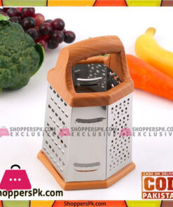 6 Sided Grater Carrot Potato Vegetable Slicer Stainless Peelers Kitchen Tool