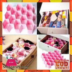 8-Piece Honeycomb Drawer Clapboard Closet Divider