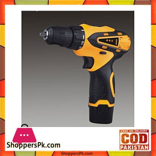 Dawer Cordless/Wireless Drill Machine - Yellow & Black