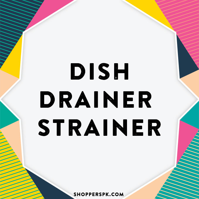 Dish Drainer &amp; Strainer