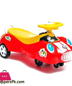 Dolphin Swing Car with Light Music Steering Drive