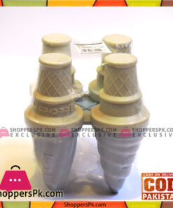 Ice Cream Mold 4 Pcs Plastic