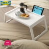 Ikea Klipsk Plastic Breakfast Bed Tray Table With Ipad Holder 2 Ikea Klipsk Plastic Breakfast Bed Tray Table With Ipad Holder