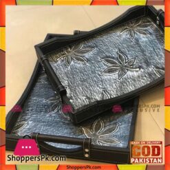 Leather Tray 2 Pcs